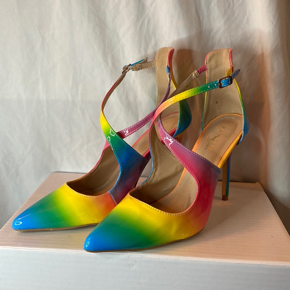 Kathleen Rainbow Heels